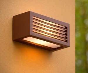 DIMO kinkiet zewnętrzny 27853/01/97 rdzawy brąz Lucide - NEGOCJUJ CENĘ!