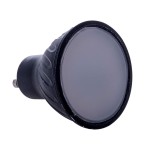 Żarówka LED 7W GU10 biała neutralna 560lm czarna EKZA667 Eko-Light