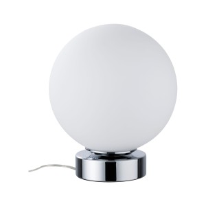 AARI lampa stołowa max.1x20W E14 chrom/opal 77057 Paulmann