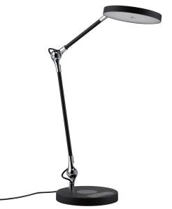 NUMIS lampa stołowa LED ściemnialna 11W regulacja temperatury czarna 78910 Paulmann