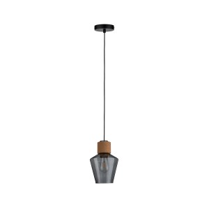 NEORDIC EDLA lampa wisząca max. 1x20W E27 230V przydymione szkło 79740 Paulmann