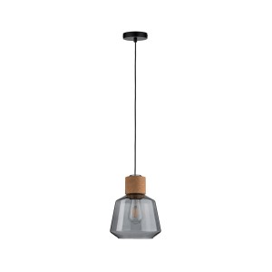 NEORDIC ELIA lampa wisząca max. 1x20W E27 230V przydymione szkło 79739 Paulmann