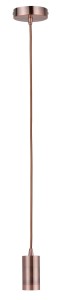 NEORDIC HALDIS lampa wisząca max. 1x20W E27 230V miedź 50387 Paulmann