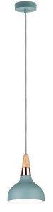 NEORDIC JUNA lampa wisząca max. 1x20W E14 230V jasno zielona 79652 Paulmann