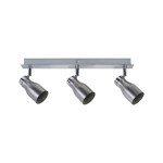 MELI SPOTLIGHT lampa sufitowa max. 3x10W GU10 230V satynowy nikiel 66688 Paulmann