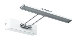BEAM THIRTY galeria nad lustra i obrazy LED 5W 230V 2700K biała/chrom 99891 Paulmann