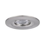 NOVA MINI oprawa wbudowywana LED stała 1x4W 230V 2700K IP44 szczotkowane żelazo 94300 Paulmann