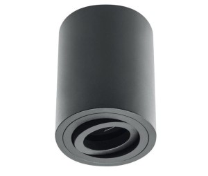 SENSA sufitowa oprawa punktowa okrągła czarna GTV