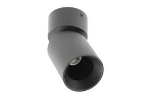 FARGO sufitowa oprawa punktowa okrągła wychylna czarna GTV