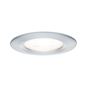 NOVA oprawa wbudowywana LED stała 1x6,5W 230V GU10 2700K IP44 aluminium 93443 Paulmann