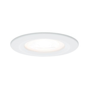 NOVA oprawa wbudowywana LED stała 1x6,5W 230V GU10 2700K IP44 ściemnialna biały mat 93477 Paulmann