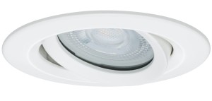 NOVA PREMIUM oprawa wbudowywana LED ruchoma 1x7W 230V GU10 2700K IP65 ściemnialna biała 92897 Paulmann