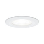 NOVA oprawa wbudowywana LED stała 1x6,5W 230V GU10 4000K IP44 biały mat 92978 Paulmann
