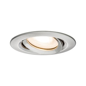 NOVA PREMIUM oprawa wbudowywana ruchoma max.1x35W 230V GU10/GU5.3 IP65 szczotkowane żelazo 93662 Paulmann