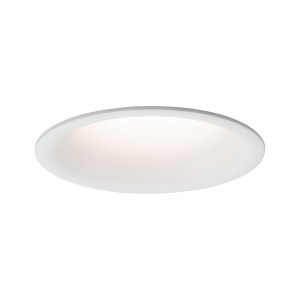 CYMBAL COIN oprawa wbudowywana LED stała 1x6,8W 230V 2700K IP44 ściemnialna biały mat 93416 Paulmann
