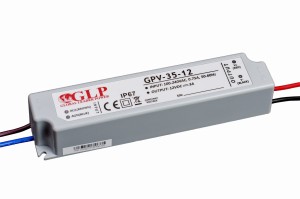 Zasilacz impulsowy do LED GPV 36W 12V 3A IP67