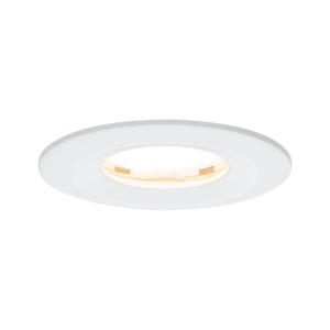 PREMIUM COIN SLIM oprawa wbudowywana LED stała 1x6,8W 230V 2700K IP65 ściemnialna biały mat 93881 Paulmann