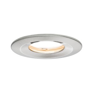 PREMIUM COIN SLIM oprawa wbudowywana LED stała 1x6,8W 230V 2700K IP65 ściemnialna szczotkowane żelazo 93882 Paulmann