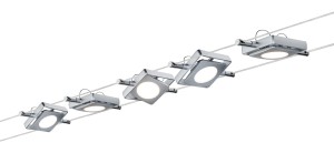 MacLED system linkowy LED 5x4W 230/12V 2700K matowy chrom 94108 Paulmann
