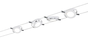 RoundMac system linkowy LED 4x4W 230/12V 2700K biały mat 94105 Paulmann