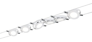 RoundMac system linkowy LED 6x4W 230/12V 2700K biały mat 94106 Paulmann