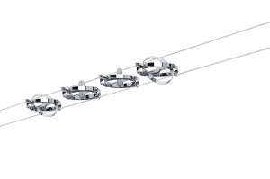 CARDAN system linkowy max.4x10W 230/12V GU5.3 chrom 94144 Paulmann