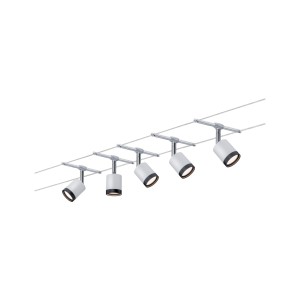 TubeLED system linkowy LED 5x4W 230/12V 2700K biały/czarny/chrom 3981 Paulmann