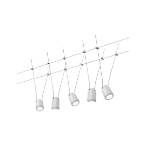 TunLED system linkowy LED 5x4W 230/12V 2700K biały/chrom 3980 Paulmann