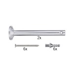 Zestaw wsporników do montażu systemów linkowych Ø16 mm dł.165mm 12V chrom 17806 Paulmann