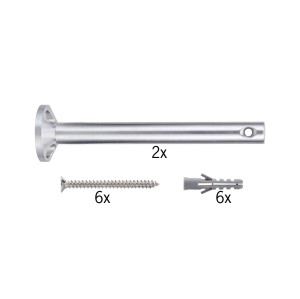 Zestaw wsporników do montażu systemów linkowych Ø16 mm dł.165mm 12V chrom 17806 Paulmann