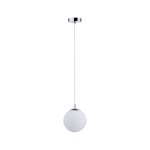 GLOBE lampa wisząca max. 1x20W E27 230V IP44 chrom/satyna 70895 Paulmann