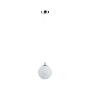 GLOBE lampa wisząca max. 1x20W E27 230V IP44 chrom/satyna 70895 Paulmann