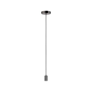 NEORDIC LARUS lampa wisząca max. 1x20W E27 230V IP44 czarny chrom 79754 Paulmann