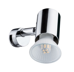 MINTAKA kinkiet LED do montażu na lustro 3-7mm max. 1x20W GU10 230V chrom 70880 Paulmann