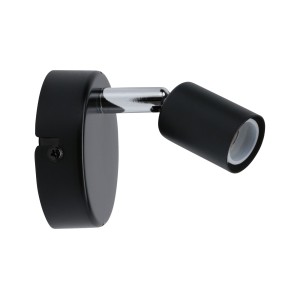 CAROLINA SPOTLIGHT oprawa sufitowo-ścienna max. 1x10W GU10 230V IP44 antracyt 66750 Paulmann