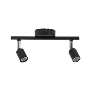 CAROLINA SPOTLIGHT oprawa sufitowo-ścienna max. 2x10W GU10 230V IP44 antracyt 66751 Paulmann