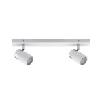 ZYLI SPOTLIGHT oprawa sufitowo-ścienna max. 2x10W GU10 230V IP44 biały/chrom 66711 Paulmann