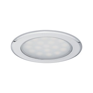 Zestaw opraw wbudowywanych meblowych LED 2x2,5W 230/12V 3000K chrom 99920 Paulmann