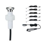 Plug and Shine MicroPen zestaw do rozbudowania opraw do wbudowania IP67 5x0,22W 3000K 24V 93694 Paulmann