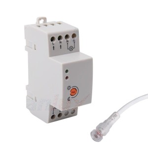 AZ-10A TH 35 Czujnik zmierzchowy na szynę TH35 22370 Ideal TS