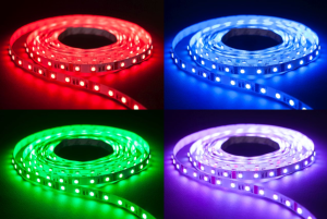 Taśma PREMIUM 300 LED SMD 5050 IP40 RGB 1m