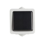 TEKNO 05-1000-143 czarny łącznik jednobiegunowy 25348 Kanlux