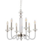 HAMPTON VI  żyrandol  6XE14  chromowy  8154  Nowodvorski Lighting - NEGOCJUJ CENĘ!