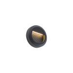 SIDEWALK ROUND lampa ścienna LED 1,6W 3000K czarna 8147 Nowodvorski Lighting - NEGOCJUJ CENĘ!