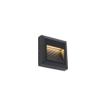 SIDEWALK SQUARE lampa ścienna LED 1,6W 3000K czarna 8148 Nowodvorski Lighting - NEGOCJUJ CENĘ!