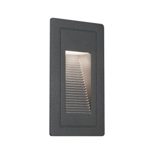 WALL DL HIGH oprawa elewacyjna 4W IP44 czarna 94382 Paulmann