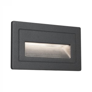 WALL DL LONG oprawa elewacyjna 4W IP44 czarna 94383 Paulmann