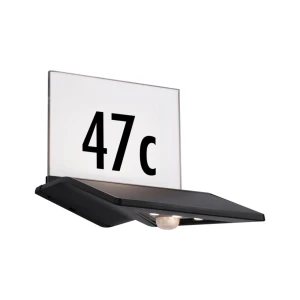 SOLAR YOKO kinkiet (numer domu) LED 1,2W IP44 antracyt 94243 Paulmann