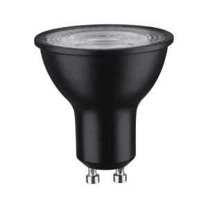 Żarówka LED GU10 ściemnialna 7W 460lm 2700K czarny matowy 28751 Paulmann