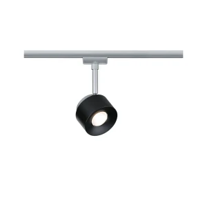SPOT PANE spot do systemu szynowego LED ściemnialny 1x7,4W 635lm 2700K czarny 95374 Paulmann